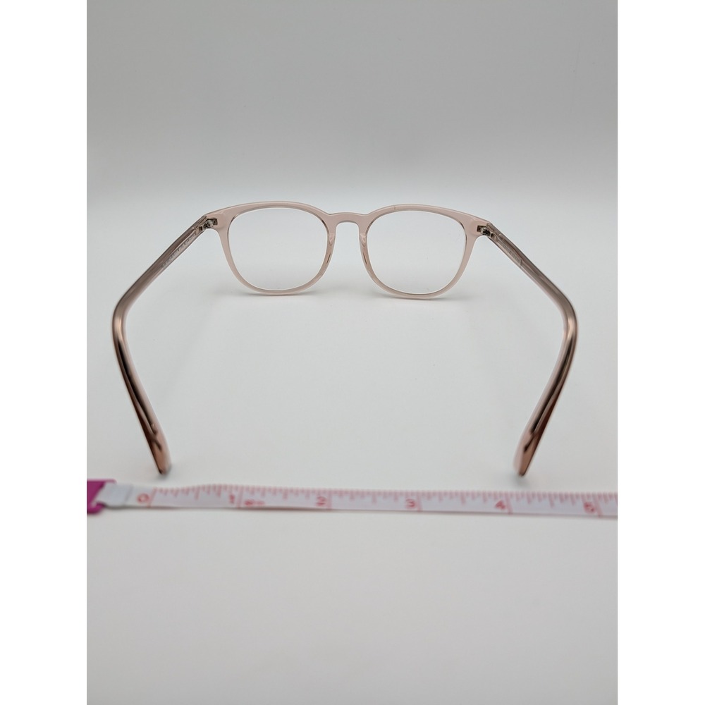 Warby Parker Durand M 668 Rose Water Pink Crystal Eyeglass Frames Only 48-18-142 - Picture 12 of 13